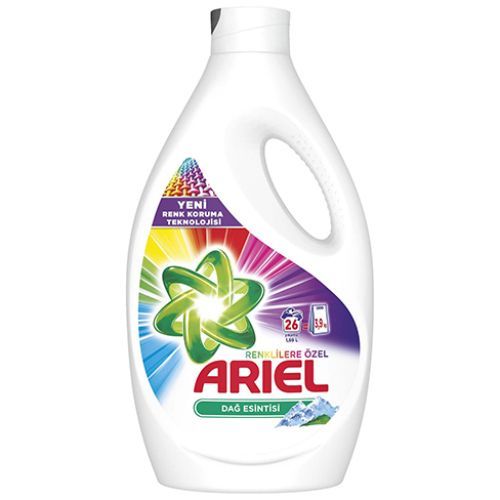 Ariel Mountain Breeze Colors Liquid Laundry Detergent 1.69 L