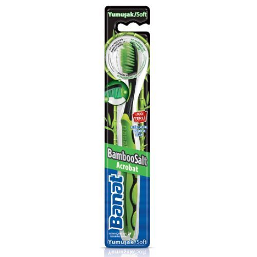 Banat Acrobat Bamboo Salt Toothbrush (Soft)