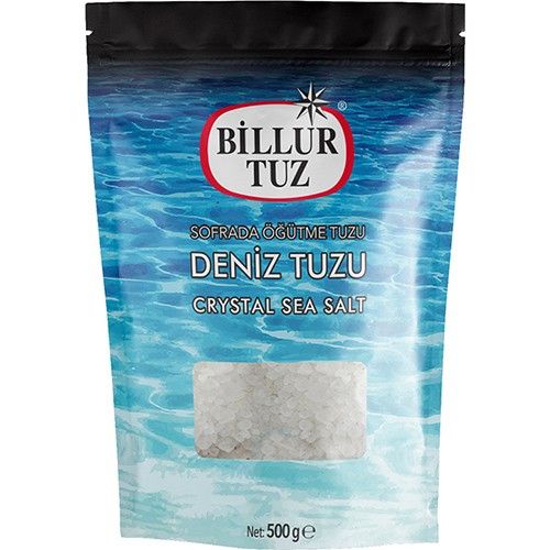 Billur Crystal Sea Salt Doypack 500 Gr