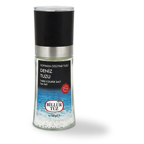 Billur Crystal Sea Salt Premium Grinder 160 Gr