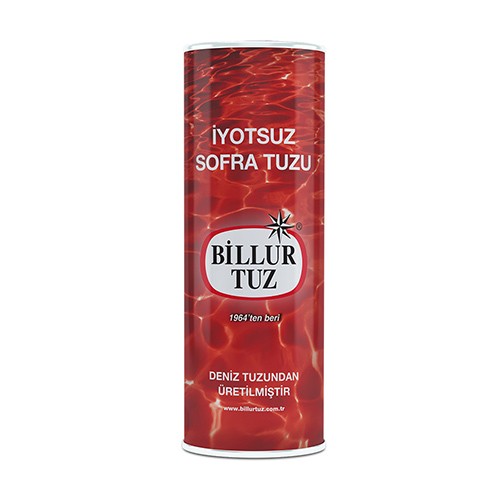 Billur Tuz Sofrada Rafine İyotsuz Sofra Tuzu Karton 250 Gr