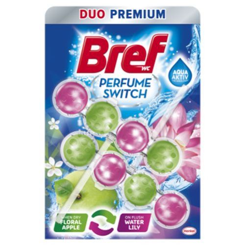 Bref Toilet Block Duo Premium Victoria&Green Apple Duopack