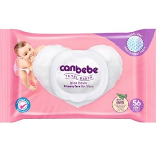 Canbebe Temel Bakım Islak Havlu 56 Adet