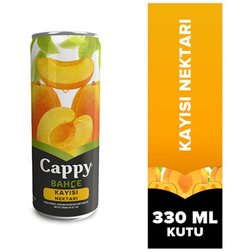 Cappy Bahçe Kayısı Nektarı Kutu 330 Ml