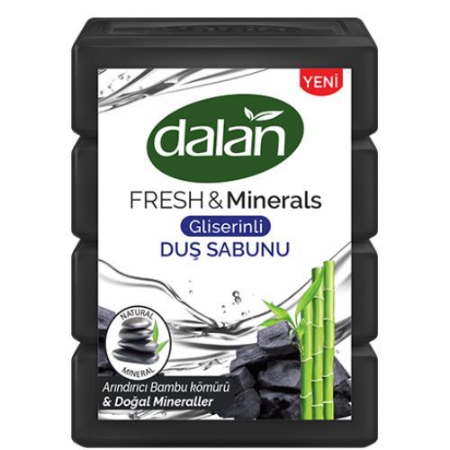 Dalan Bamboo Charcoal & Natural Minerals Shower Soap