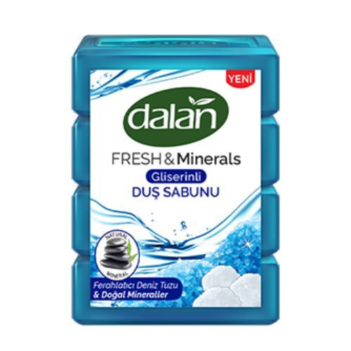 Dalan Sea Salt & Natural Minerals Shower Soap 4 x 150 Gr