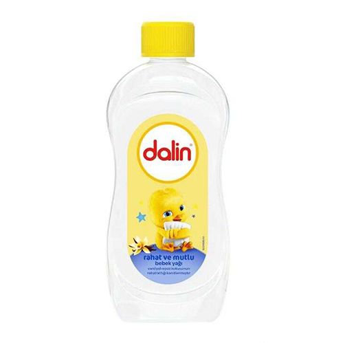 Dalin Rahat ve Mutlu Vanilya Kokulu Bebek Yağı 300 Ml