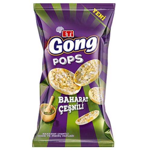 ETİ Gong Pops Spicy Flavor 80 Gr