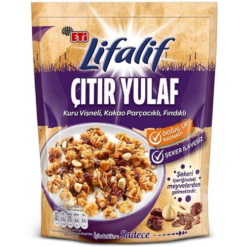 Eti Lifalif Crispy Oats with Cherry 200 Gr