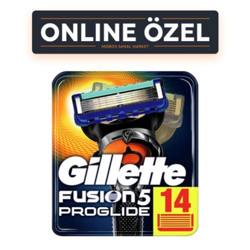 Gillette Fusion Proglide Manual Spare 14 Pcs