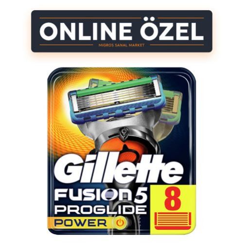 Gillette Fusion Proglide Power Spare 8-Piece