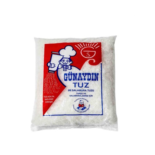 Günaydın İri Salamura Tuzu Poşet 1500 Gr