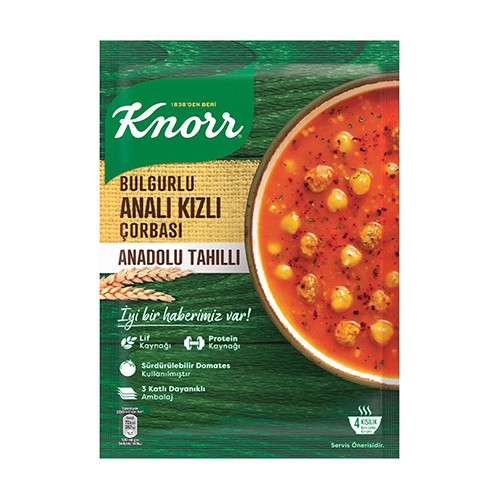 Knorr Analı Kızlı Çorbası 92 Gr