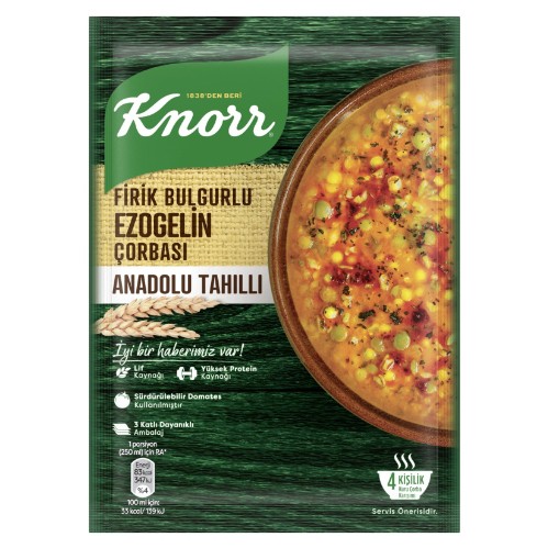 Knorr Firik Bulgurlu Ezogelin Çorbası 98 Gr