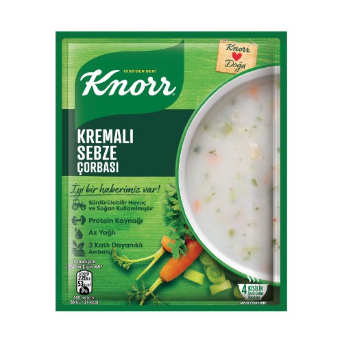 Knorr Kremalı Sebze Çorbası 65 Gr