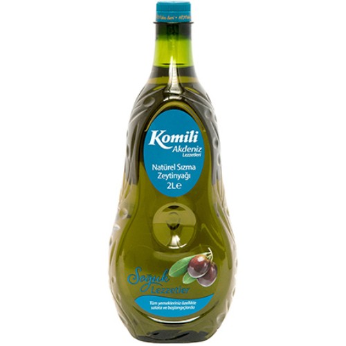 Komili Akdeniz Lezzetleri Naturel Sızma Zeytinyağı 2 Litre