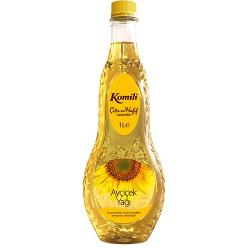 Komili Ayçiçek Yağı 1 Litre