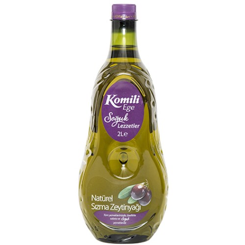 Komili Ege Naturel Sızma Zeytinyağı Yumuşak Lezzet 2 Litre