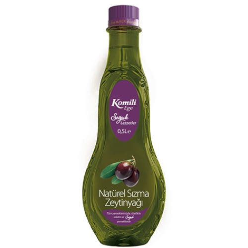 Komili Ege Naturel Sızma Zeytinyağı Yumuşak Lezzet 500 Ml