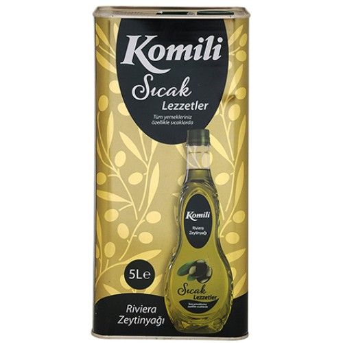 Komili Riviera Olive Oil Tin 5 Lt