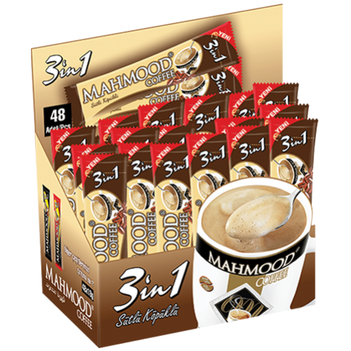 Mahmood Coffe 3in1 Milky Frothy Stick Box of 48