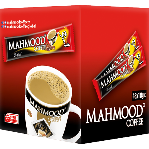 Mahmood Coffee 3ü1 Arada 48'li Kutu