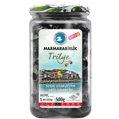 Marmarabirlik Lüks Doğal Salamura Cam 500 Gr