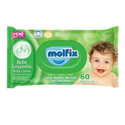 Molfix Wet Towel 60 pcs