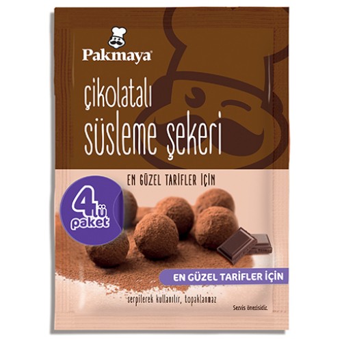 Pakmaya Çikolatalı Süsleme Şekeri 40 Gr