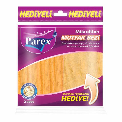 Parex Mikrofiber Mutfak Bezi Temizlik Bezi 2'Li Paket