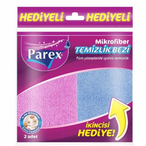 Parex Microfiber Cleaning Cloth Double Pack