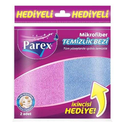 Parex Mikrofiber Temizlik Bezi İkili Paket