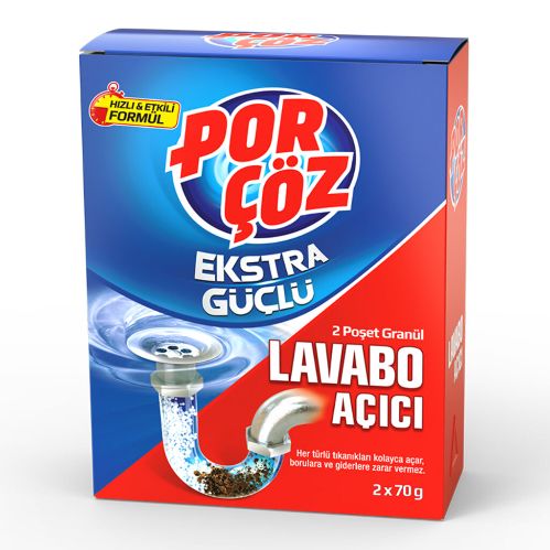 Porçöz Lavabo Açıcı Granül 140 Gr