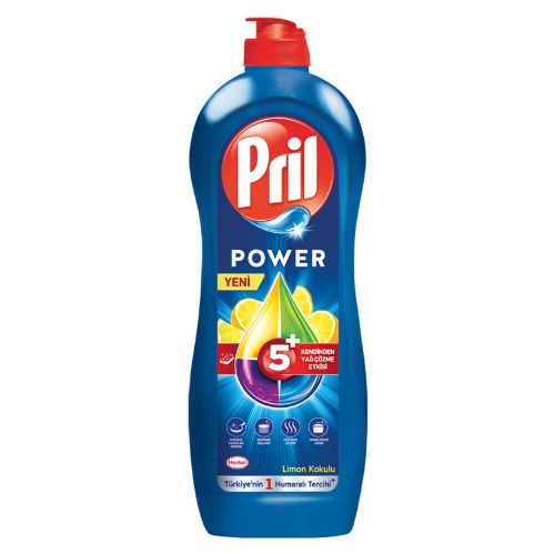 Pril Power 5 Etki Limon 653 Ml