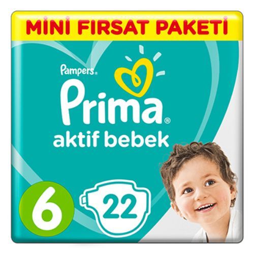 Pampers Prima Mini No6 22 Pcs