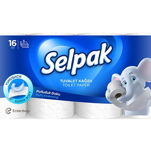 Selpak Toilet Paper 16 Rolls