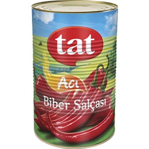 Tat Hot Pepper Paste Tin 4350 Gr