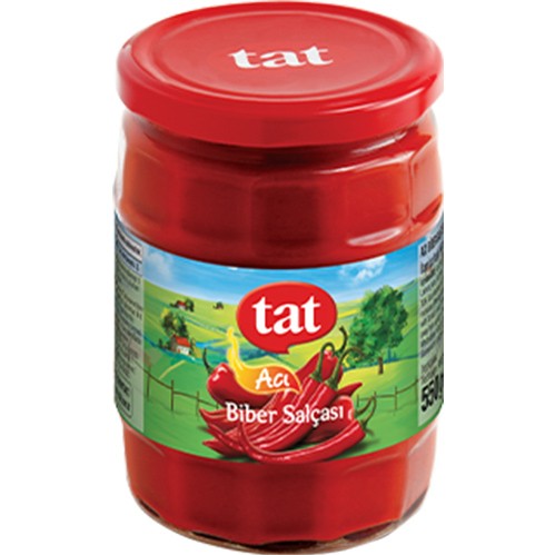 Tat Acı Biber Salçası 550 Gr