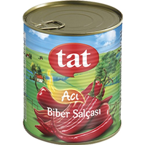 Tat Acı Biber Salçası 810 Gr