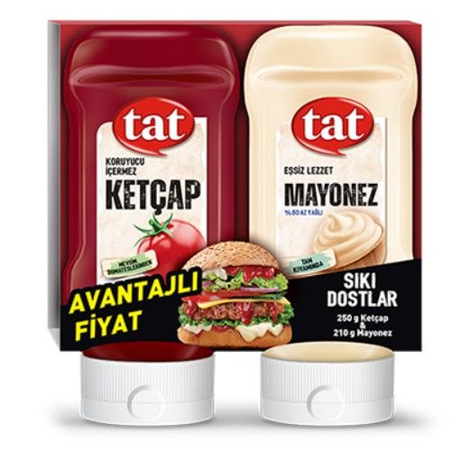 Tat  Ketchup And  Mayonnaise 250 Gr