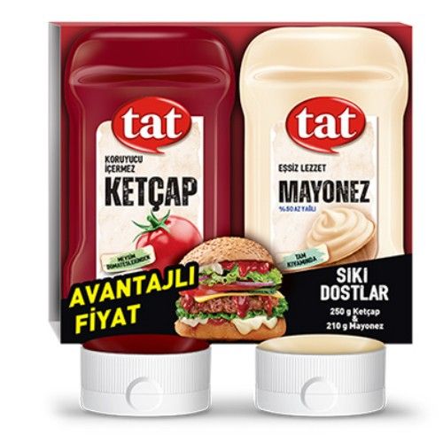 Tat Ketchup And Mayonnaise 650 Gr