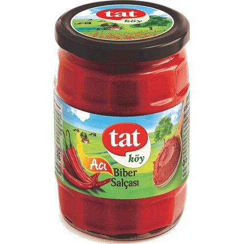 Tat Köy Hot Pepper Paste Glass 560 Gr