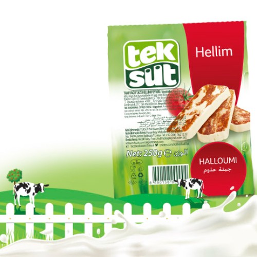 Teksüt Hellim Peynir 250 Gr