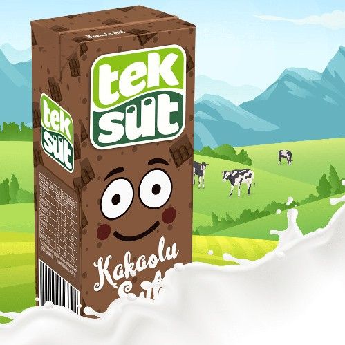 Teksüt Milk With Cocoa 200 Ml