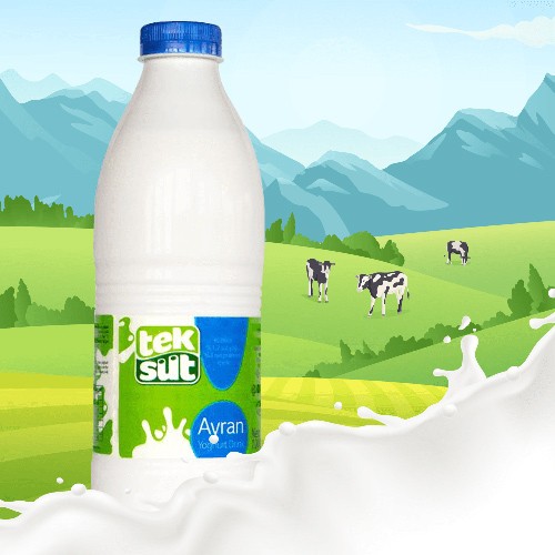 Teksüt Şişe Ayran 1 Lt