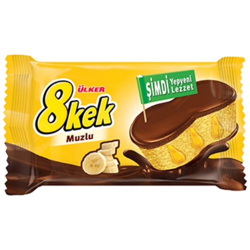 Ülker 8 Kek Muzlu 55 Gr