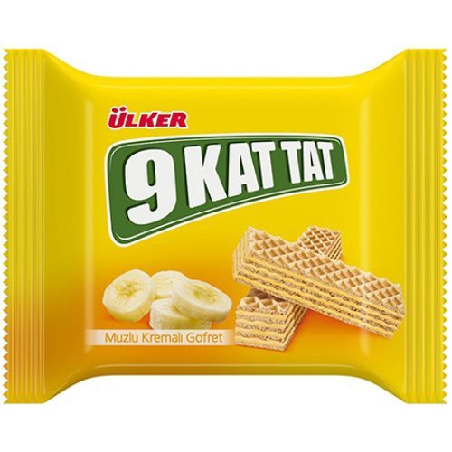 Ülker 9 Kat Tat Banana Wafer 39 Gr