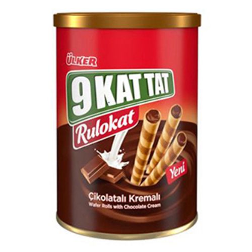 Ülker 9 Kat Tat Rulokat Çikolata Kremalı 170 Gr