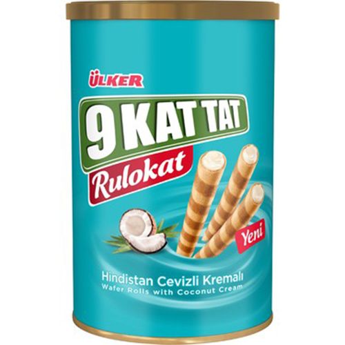 Ülker 9 Kat Tat Rulokat Hindistan Cevizi Kremalı 230 Gr