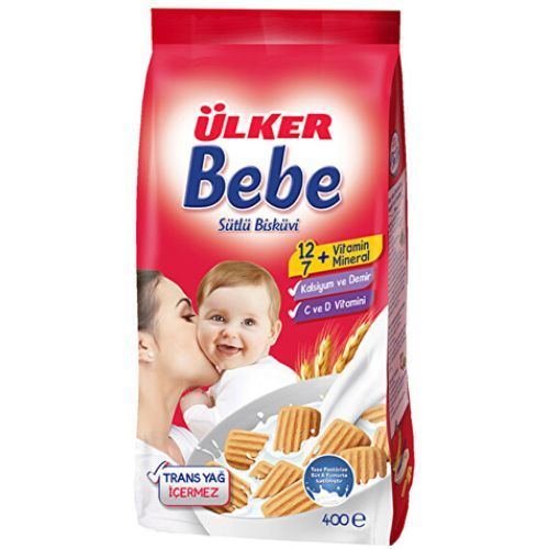 Ülker Bebe Bisküvisi Poşet 400 Gr